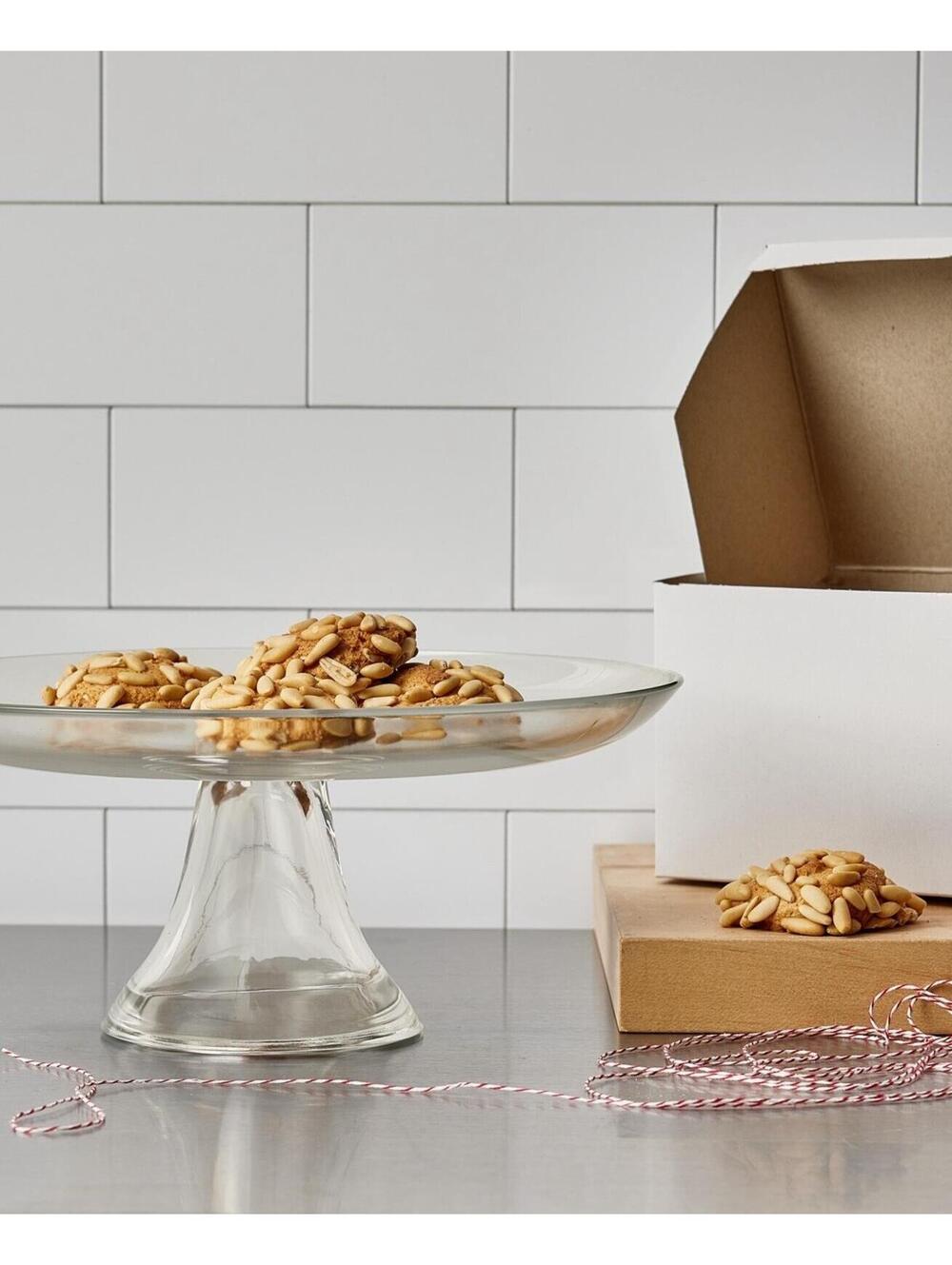 $80 Arch Studio Glass Cake Stand